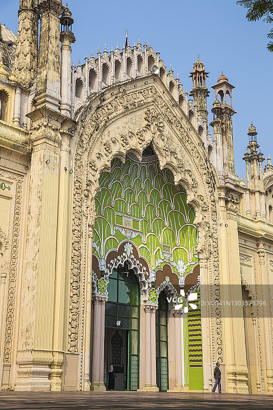 印度北方邦勒克瑙贾玛清真寺图片素材