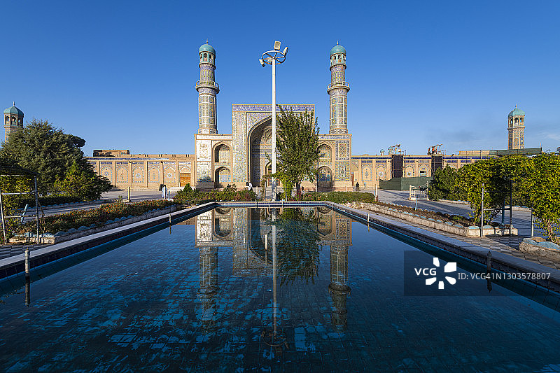 阿富汗赫拉特大清真寺图片素材