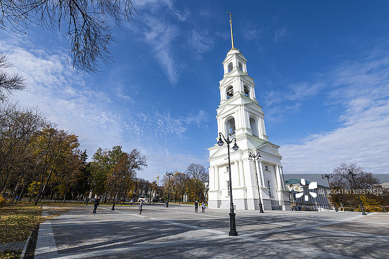 奔萨州斯帕斯基大教堂，俄罗斯，欧亚图片素材