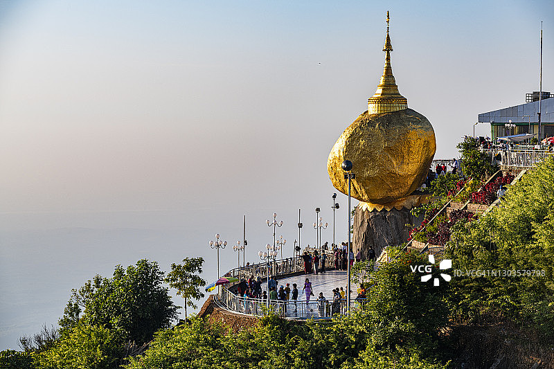 缅甸大金石佛塔图片素材