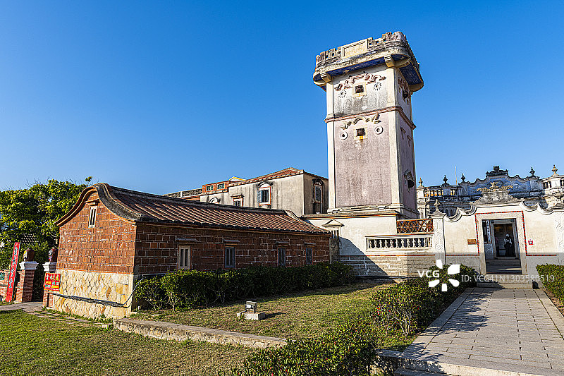 金门岛水头村的传统房屋图片素材