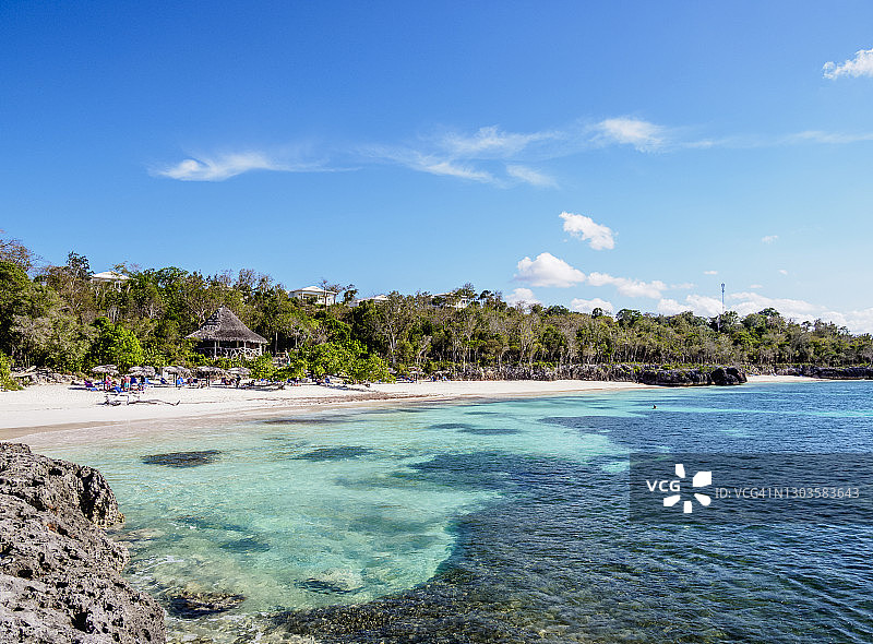 古巴奥尔金省拉斯卡莱塔斯海滩图片素材