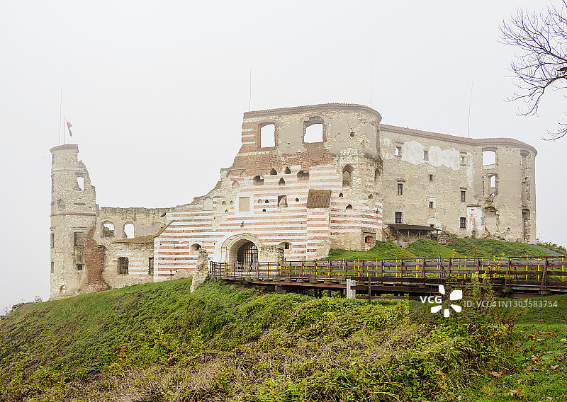 亚诺维茨城堡，卢布林省，波兰，欧洲图片素材