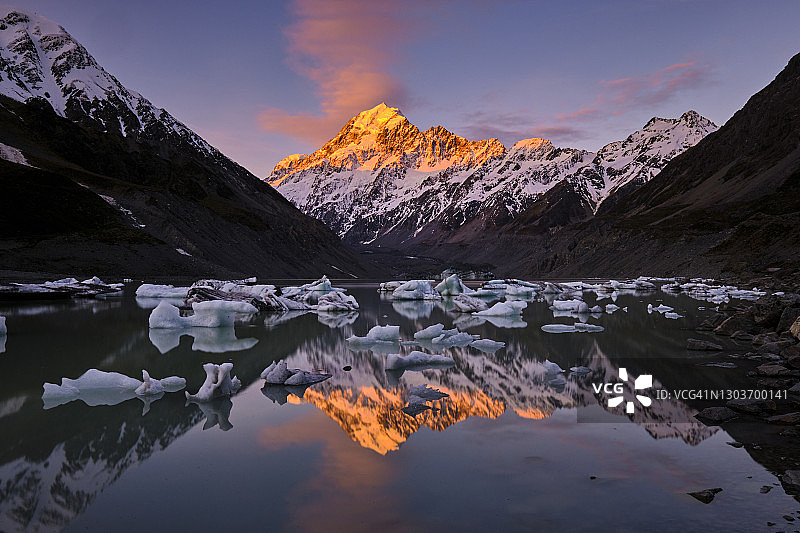 新西兰库克山国家公园图片素材