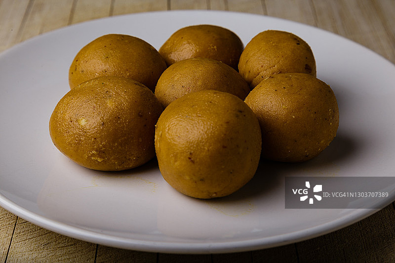 Besan laddoo图片素材