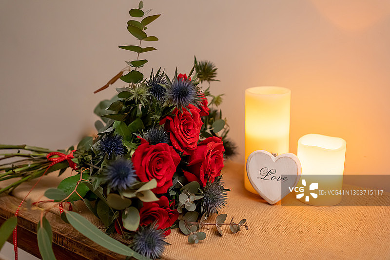 浪漫花束图片素材