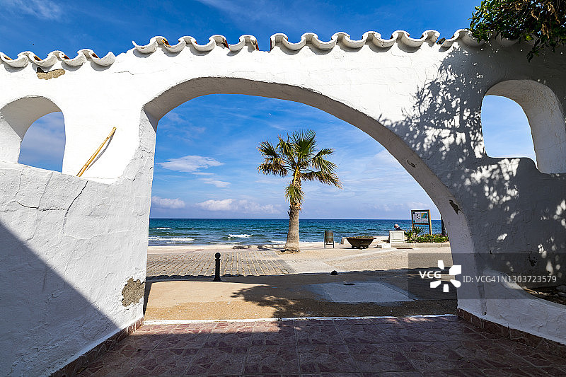 阿尔马德拉瓦海滩图片素材