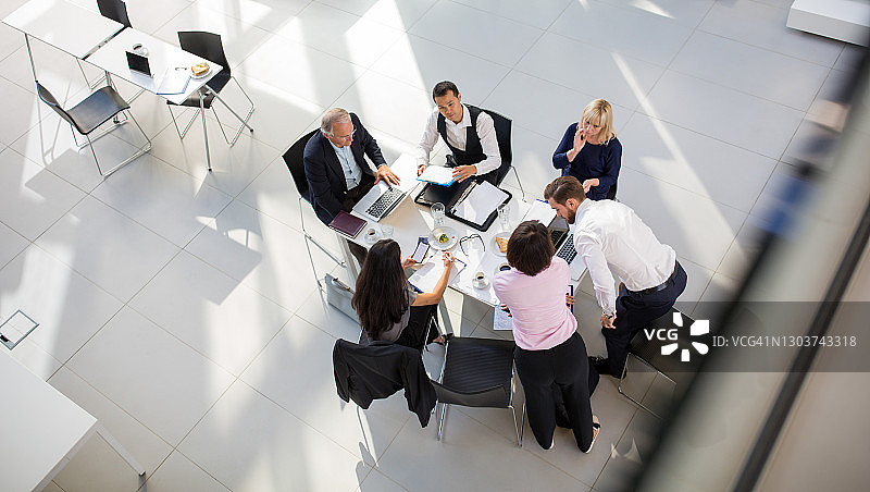 多民族商业人士团队图片素材