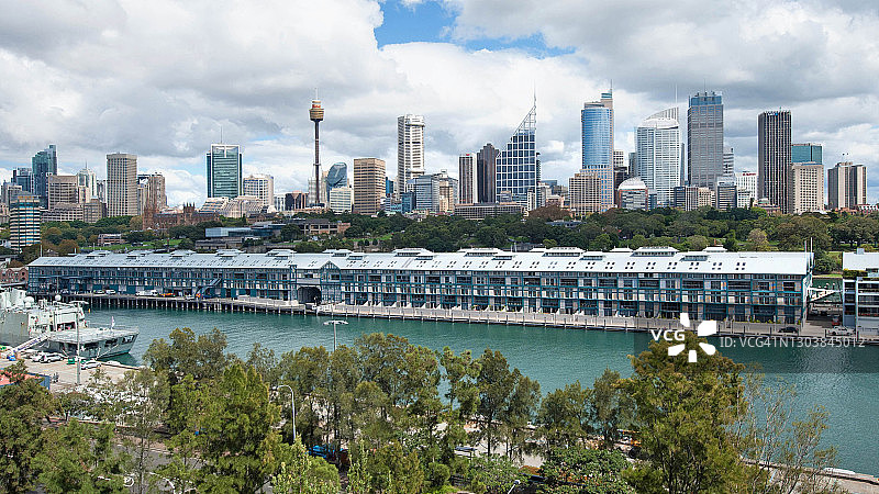 悉尼天际线城市场景、郊区和建筑景观图片素材
