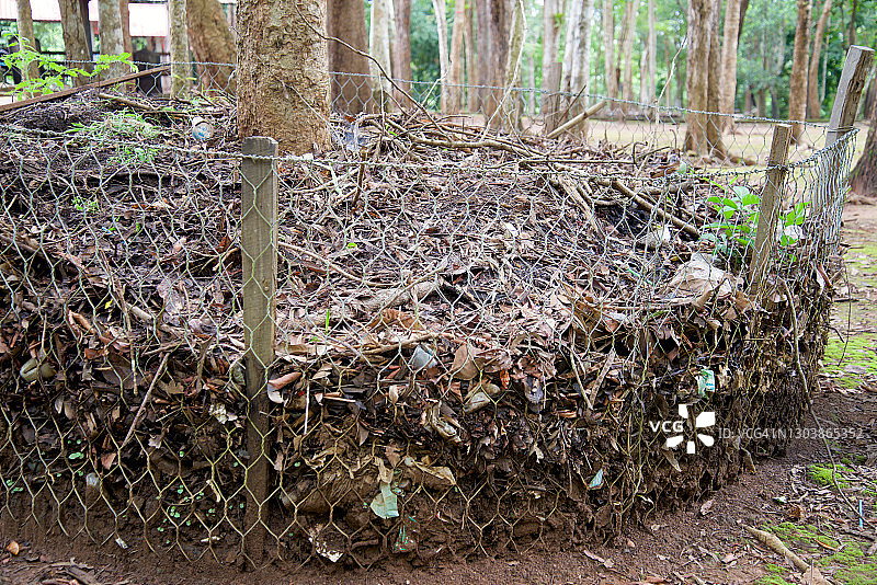 微生物堆肥有机肥图片素材