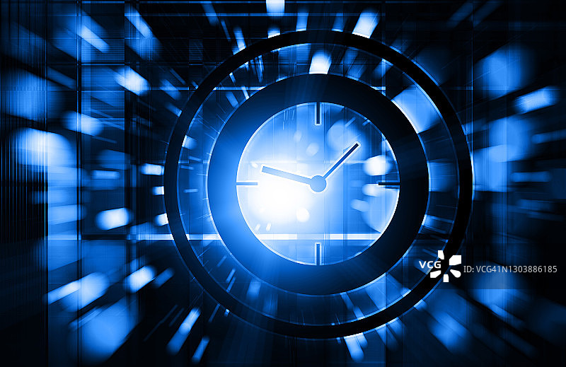 抽象时间图片素材
