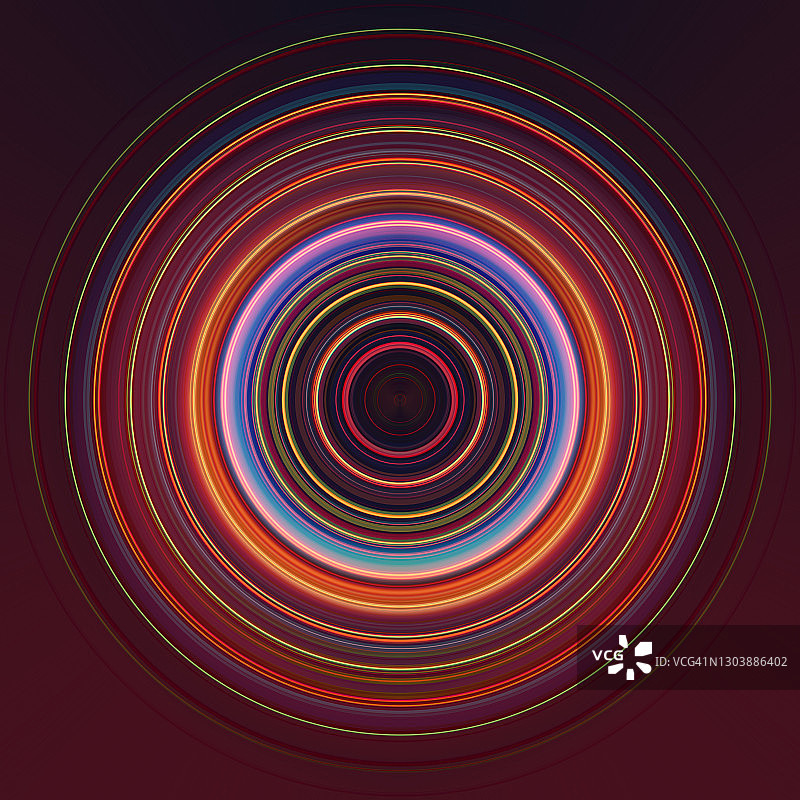 鲜艳的圆形抽象图案图片素材