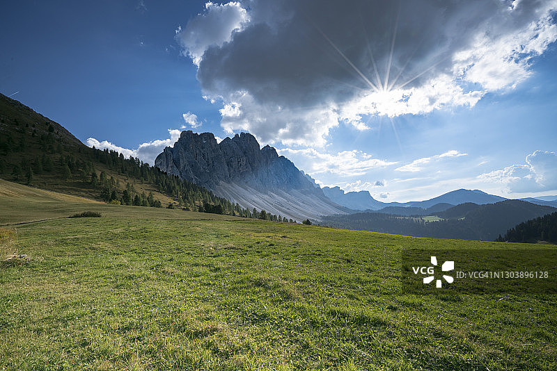 多洛米蒂山，联合国教科文组织世界遗产图片素材