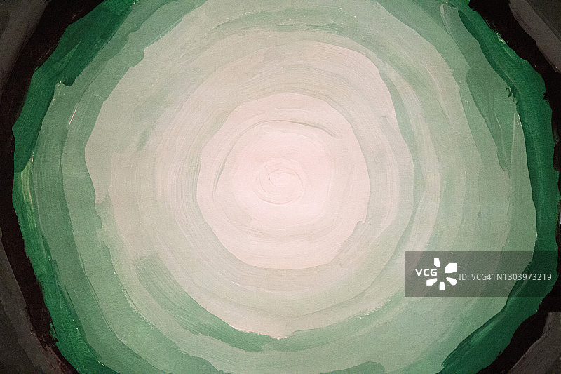 彩色渐变圆圈学生作品图片素材