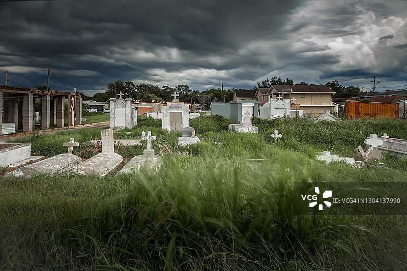 路易斯安那州让·拉菲特墓地图片素材