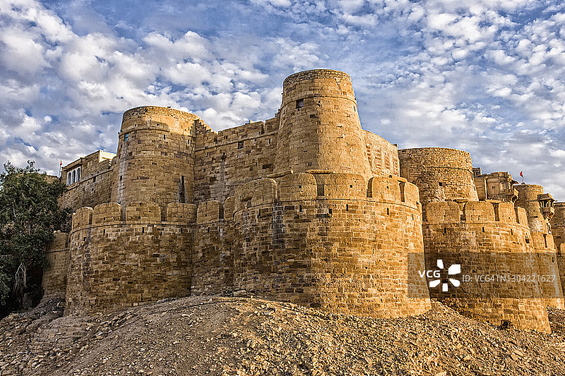 斋沙默尔堡图片素材