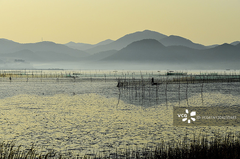 韩国顺天顺天湾风光图片素材