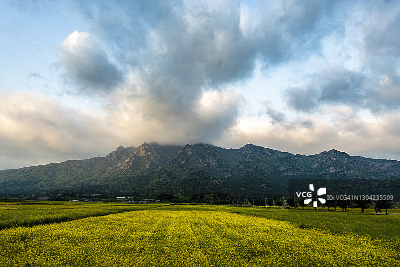 韩国月出山风景图片素材
