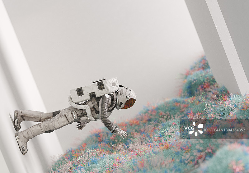 宇航员探索图片素材