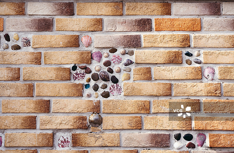 砖墙的全帧拍摄图片素材