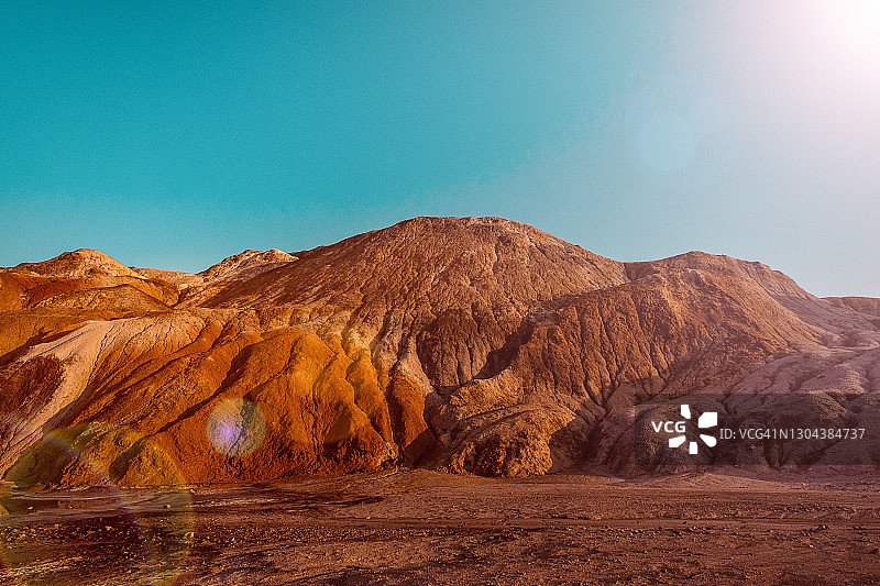 类似火星表面的乌拉尔超现实景观图片素材