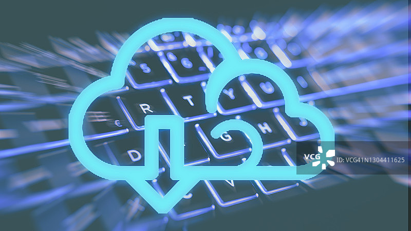 云计算笔记本电脑图片素材