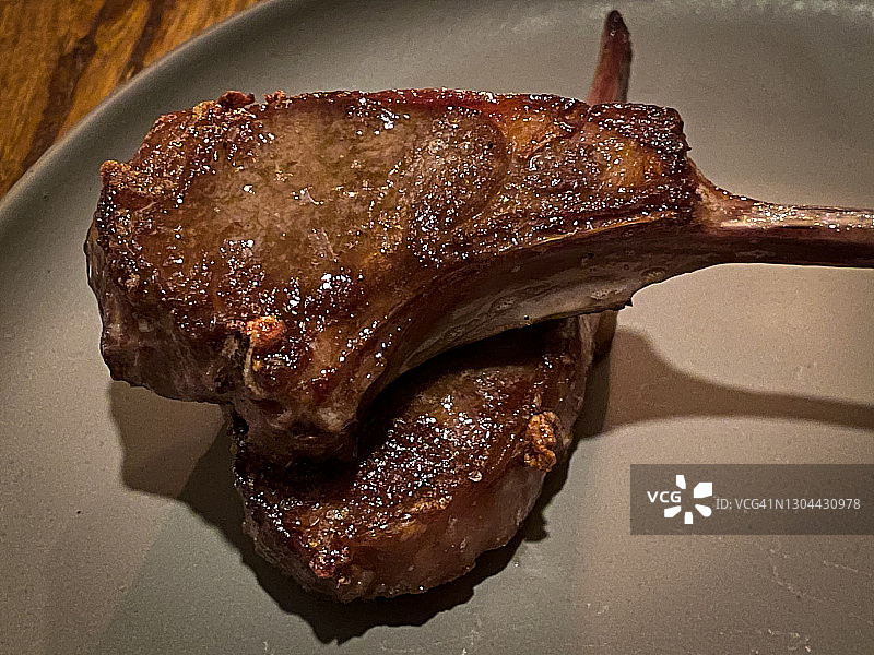 烤羊排图片素材