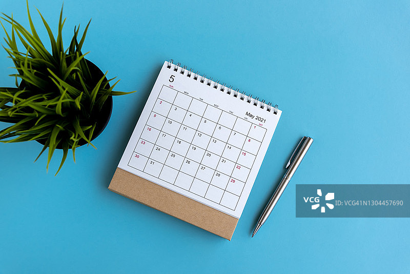 2021年5月日历图片素材