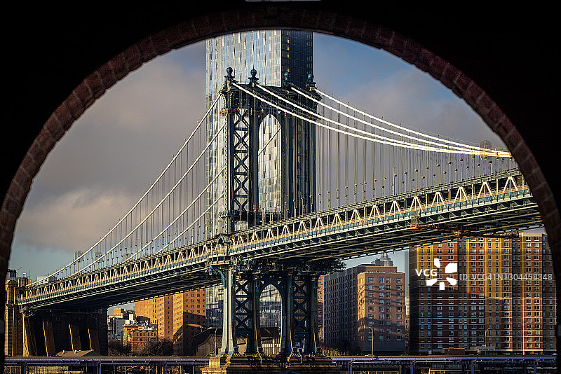 曼哈顿桥图片素材