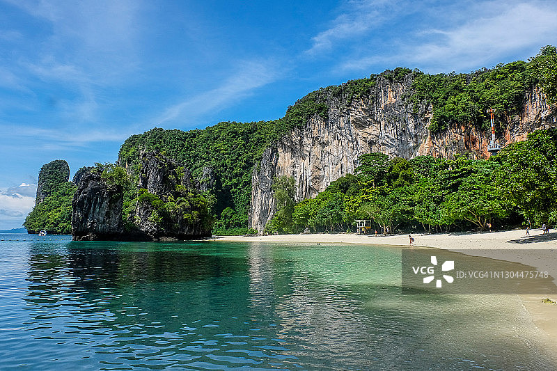 泰国甲米岛上的天堂岛屿图片素材