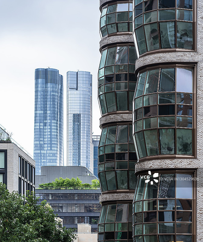 纽约高线公园城市景观图片素材