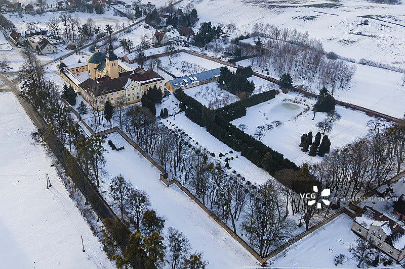 斯托切克克拉斯托尼修道院图片素材
