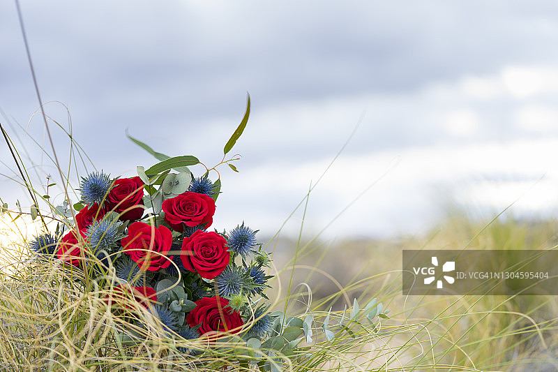 红花花束图片素材