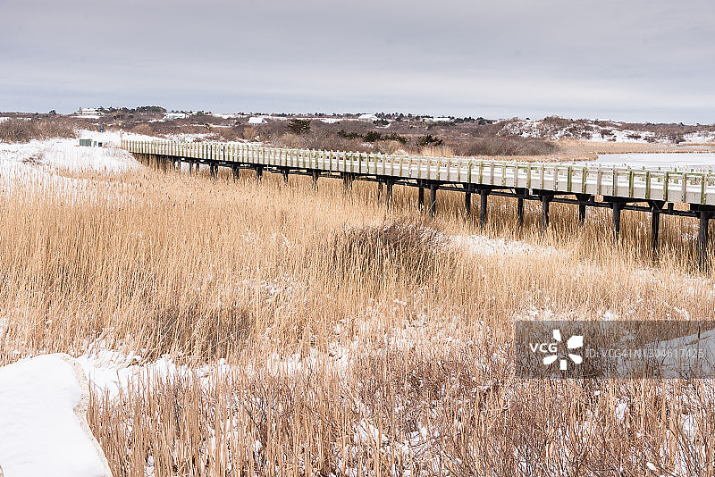 玛莎葡萄园淡季，2021年图片素材