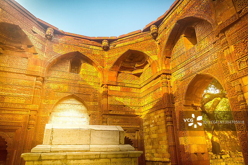 中世纪印度国王陵墓图片素材