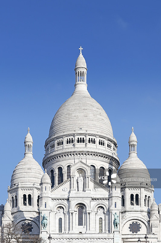 法国巴黎圣心圣殿图片素材