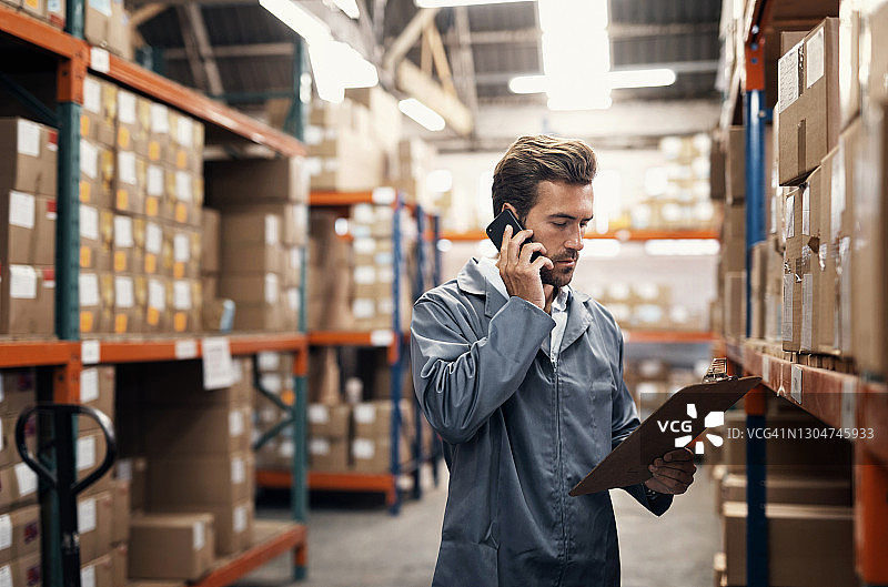 处理物流事宜图片素材