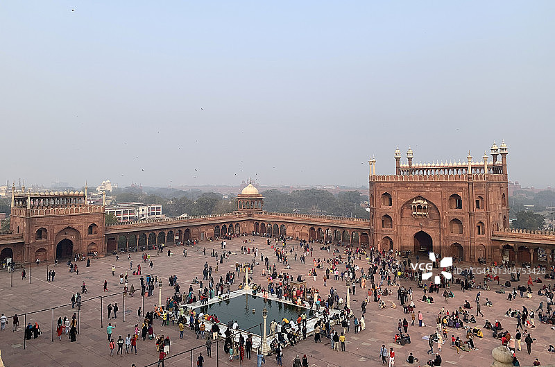 德里贾玛清真寺图片素材