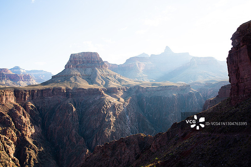 日出时分的大峡谷图片素材