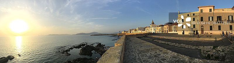 阿尔盖罗的堡垒图片素材