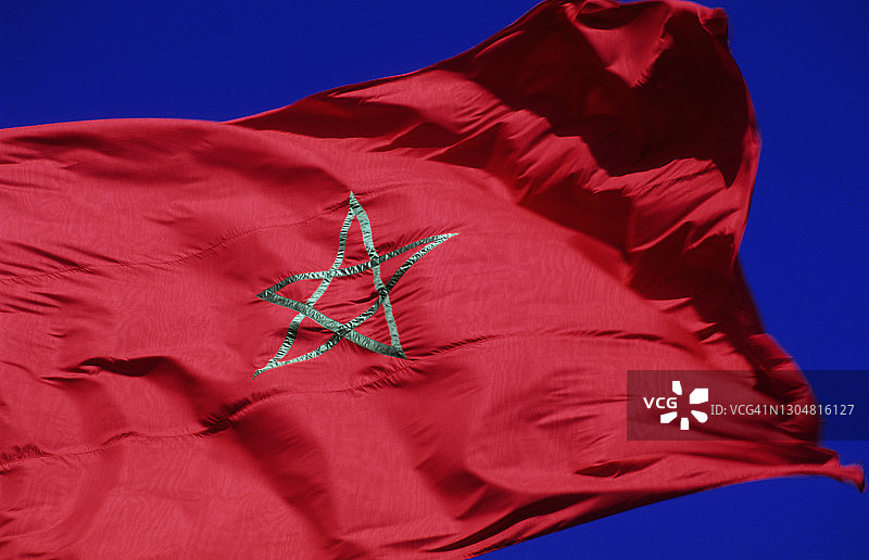 摩洛哥国旗图片素材