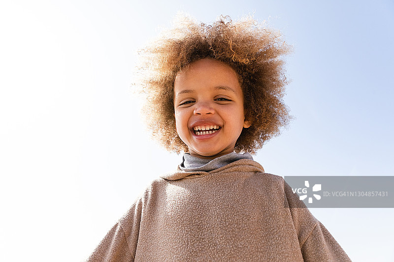 一个女孩的肖像图片素材