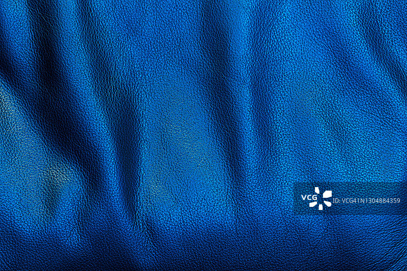 深蓝色皮革纹理背景图片素材