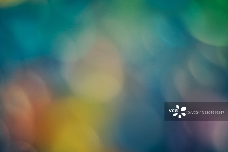 五彩缤纷的散景虚化抽象背景图片素材
