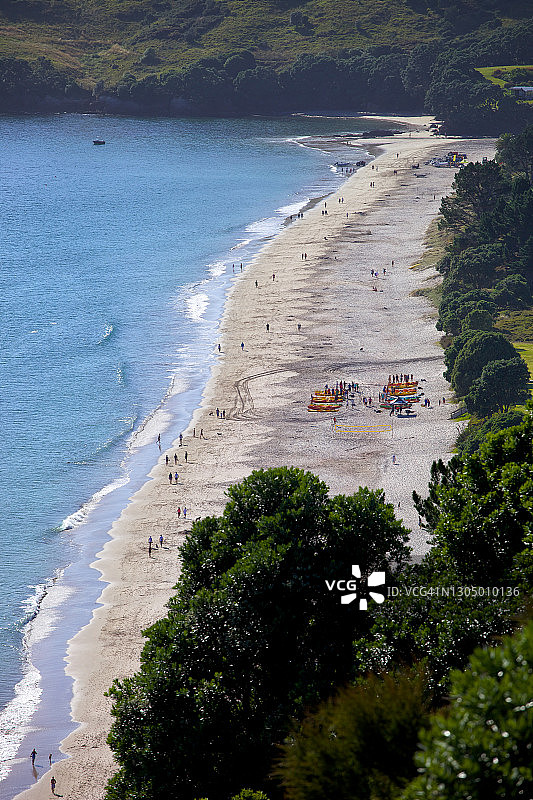 科罗曼德尔半岛的海黑海滩图片素材