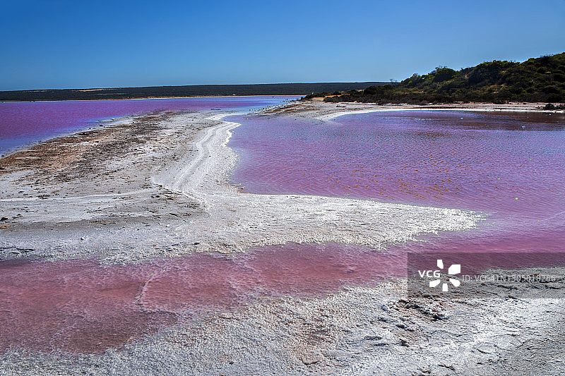澳大利亚西澳大利亚赫特泻湖图片素材