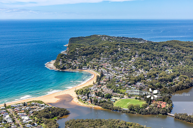 新南威尔士州阿沃卡海滩图片素材