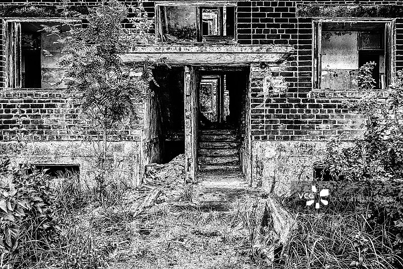 伊尔贝内鬼镇图片素材