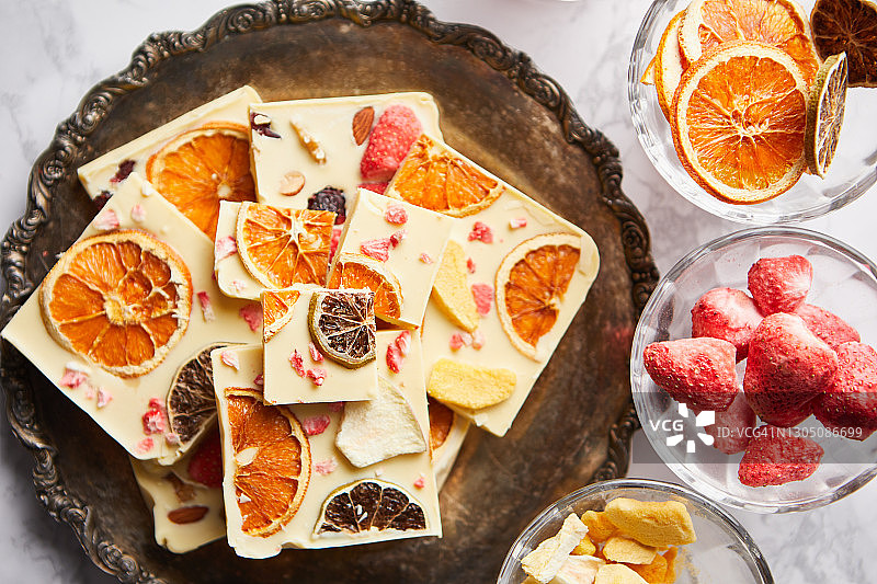 黑巧克力自制烹饪课程图片素材