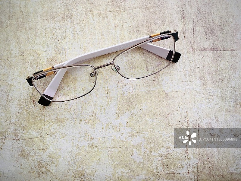 眼镜顶视图图片素材